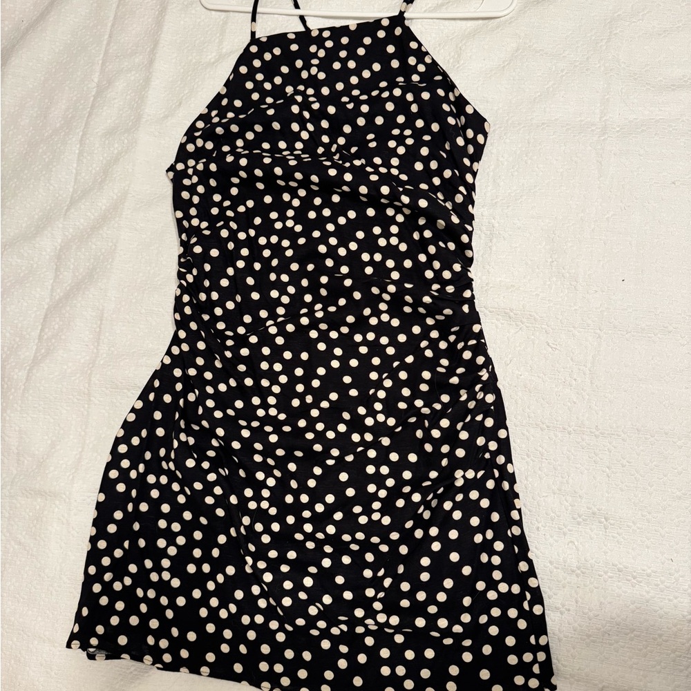 Black Polka Dot Dress